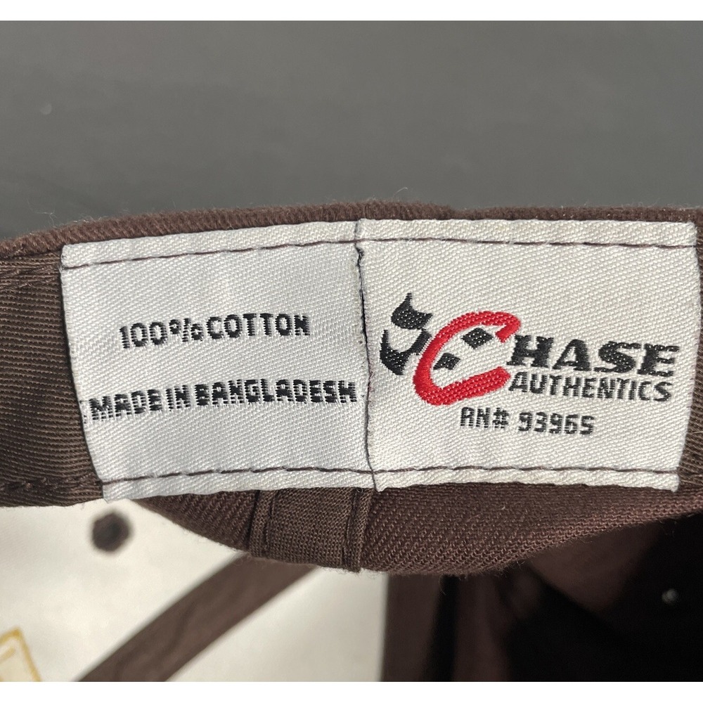 Chase Authentics NASCAR 88 Cap Hat UPS Brown & Yellow Embroidered One-Size - Picture 7 of 9